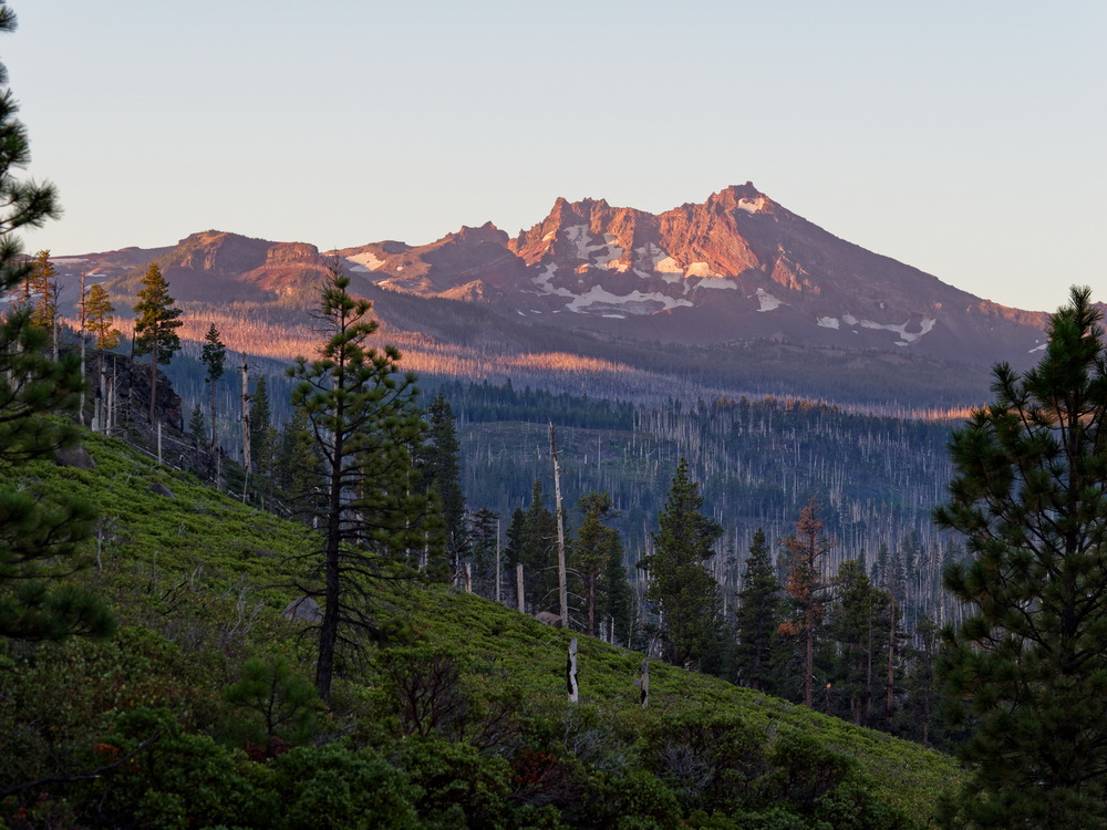 Above: Broken Top Getting some Morning Light