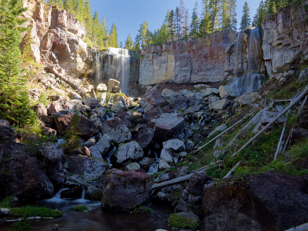 Above: Paulina Falls