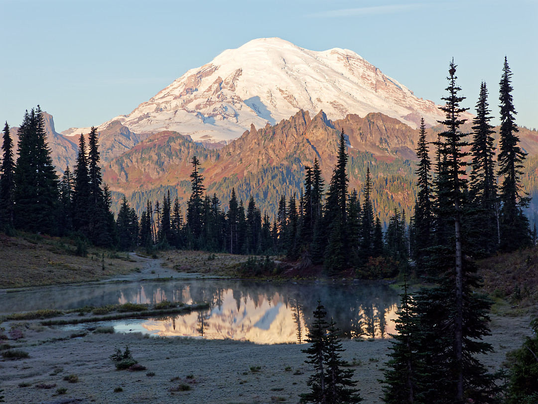 Above: Rainier and Upper Tipsoo.