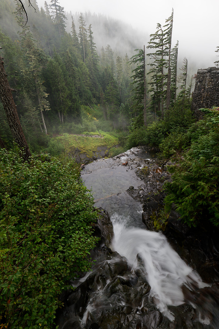 Above: Above Narada Falls.