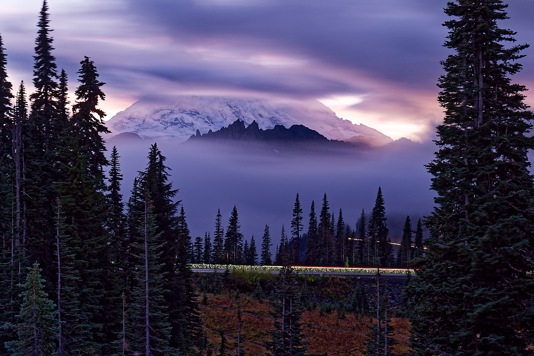 Above: Long Exposure shortly after sunset.