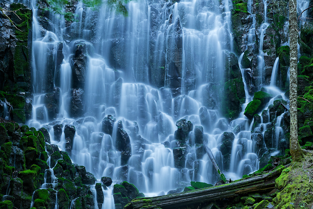 Above: Close up of Ramona Falls.