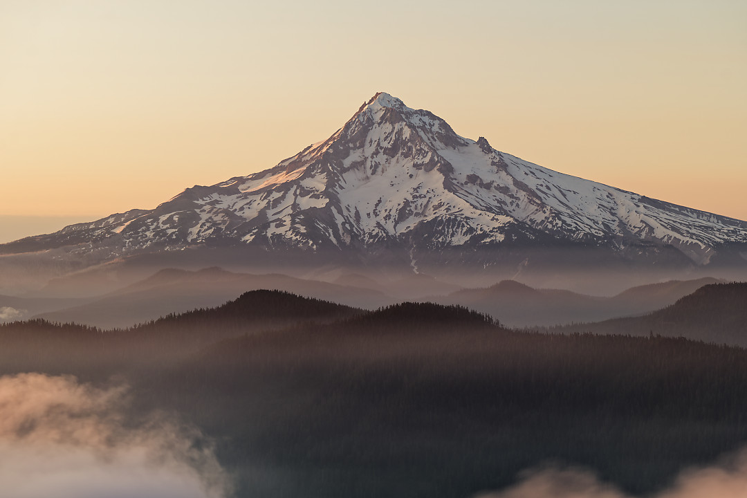 Above: Mount Hood at Sunrise