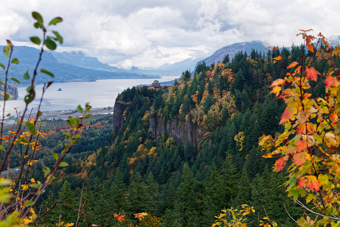 Above: Vista House
